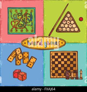 Spiel Skizze Konzepte Stock Vektor