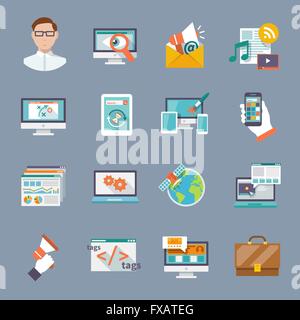 Symbol "SEO Internet Marketing" Stock Vektor