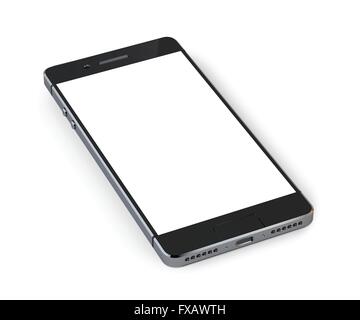 Realistische Smartphone Illustration Stock Vektor