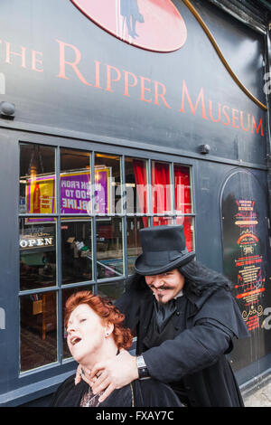 England, London, Whitechapel, Kabel-Straße, Jack The Ripper Museum Stockfoto