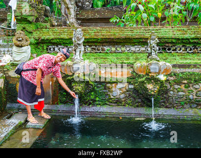 Gunung Kawi Tempel. Bali.  Indonesien, Asien. Stockfoto