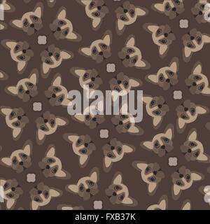 Hund-Gesicht Stock Vektor