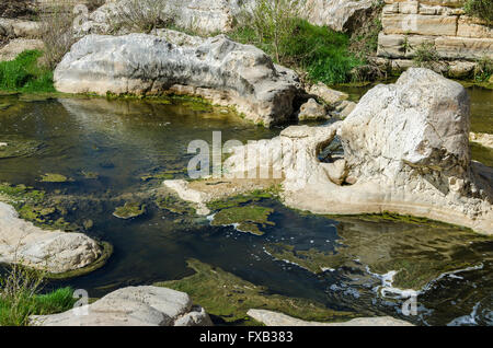 BONNIEUX, PONT JULIEN, VAUCLUSE 84, FRANKREICH Stockfoto