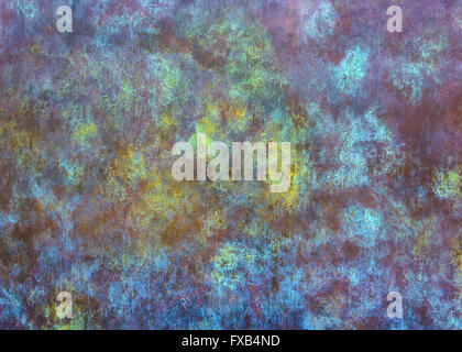 Abstrakte farbige Metall Textur Stockfoto