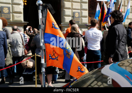 König Willem-Alexander Und Maxima der Niederlande Königin Beim Besuch der Residenz. München, 13.04.2016/picture Allianz Stockfoto