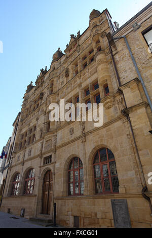 Haus gebaut im Jahre 1525 im Stil der italienischen Renaissance für Pierre Jaillet reichen Tuchhändler von Paray-le-Monial, jetzt Rathaus. Stockfoto