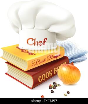 Koch und Kochen Konzept Stock Vektor