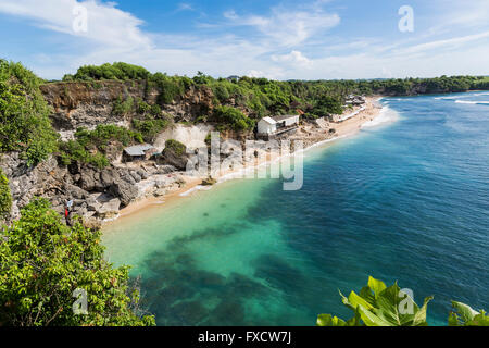 Balangan Beach in Bali, Indonesien. Stockfoto