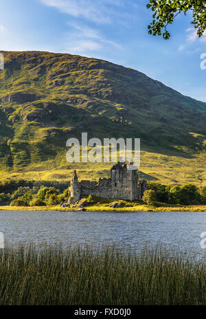 Ruine des Kilchurn Castle am nordöstlichen Ende des Loch Awe in Argyll and Bute, Scotland Stockfoto