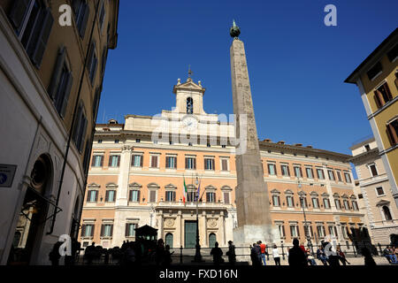 Italien, Rom, Palazzo di Montecitorio, italienisches parlament Stockfoto