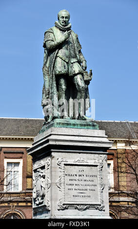 Prinz William die erste Prinzen von Oranien auf Het Plein den Haag (in der Nähe von niederländischen Parlament Binnenhof Niederlande) Stockfoto