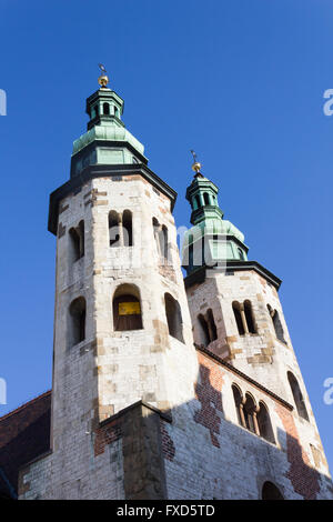 Str. Andrews Kirche in Grodzka Street, Krakau, Polen Stockfoto