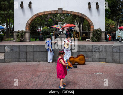 Bazar de Sabado in San Angel-Mexiko-Stadt Stockfoto