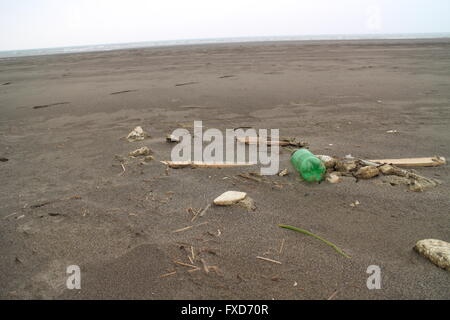 Ich bevorzuge einen Sandstrand, ein einziger. Stockfoto