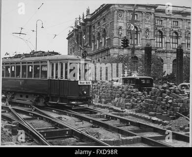 Einheitliches Rechtsfahren in Österreich Stockfoto