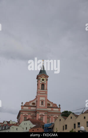 Pfarrkirche St. Paul in Passau Stockfoto