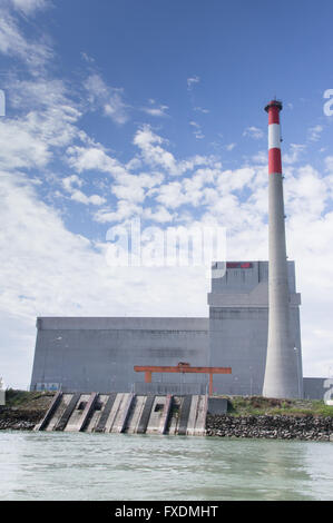 einzigartige Kernkraftwerk in Österreich - heute ein museum Stockfoto
