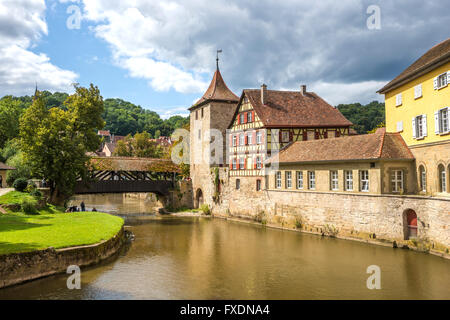 Schwäbisch Hall, Baden-Württemberg, Deutschland Stockfoto