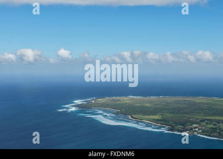 USA, Hawaii, Molokai, Kalaupapa-Halbinsel Kalaupapa Stockfoto