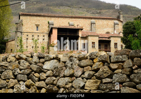 In 1556 Charles V zog sich Kaiser des Heiligen Römischen Reiches in das Kloster Yuste. Kloster von Yuste. Cuacos de Yuste. La Vera. Cáceres. Stockfoto