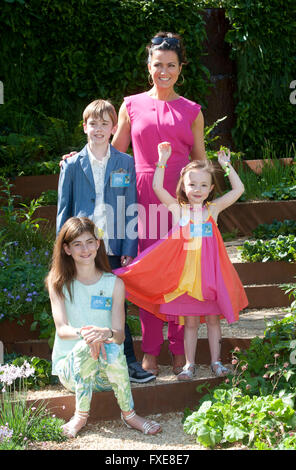 Susanna Reid die VIP-Vorschau-Tag von der Chelsea Flower Show in The Royal Hospital Chelsea Stockfoto