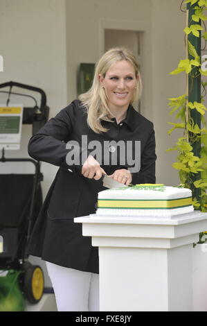 Zara Phillips die 2015 RHS Chelsea Flower Show im Royal Hospital Chelsea in London, England. 18. Mai 2015 Stockfoto