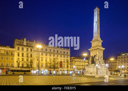 Avenida da Liberdade im Stadtzentrum von Lissabon, Portugal. Stockfoto