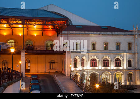 Bahnhof Rossio in Lissabon, Portugal. Stockfoto