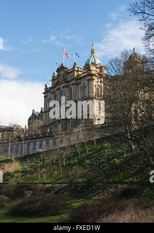 Lloyds Banking Group schottischen Hauptquartier, Nordansicht, Edinburgh, Scotland, UK Stockfoto