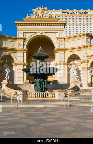 Monte Carlo Casino in Las Vegas Stockfoto