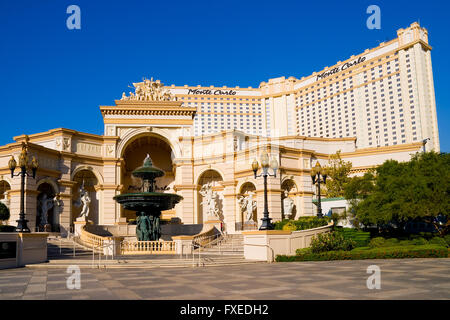 Monte Carlo Casino in Las Vegas Stockfoto