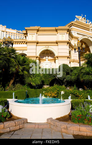 Monte Carlo Casino in Las Vegas Stockfoto