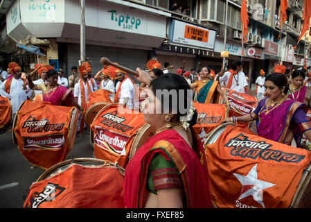 Das Bild wurde aufgenommen in Girgaon Mumbai, Maharashtra, Indien Stockfoto