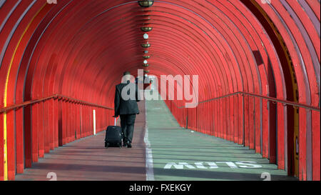 Life In The Fast Lane am Tunnel verbinden s.e.c.c Glasgow Stockfoto