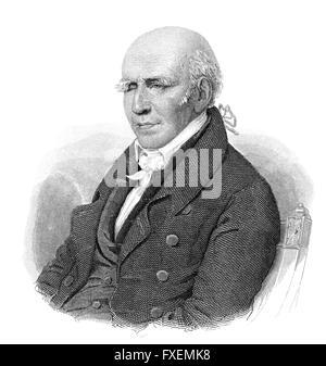 Stephen Girard, 1750-1831, ein Französisch-geboren, eingebürgert, American, Philanthrop und Bankier Stockfoto