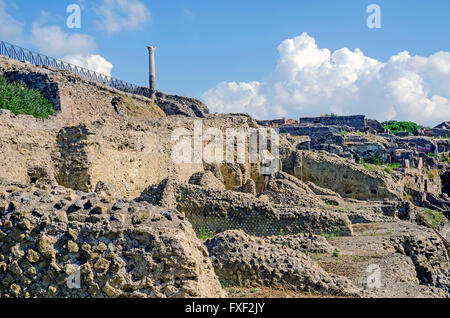 Pompeji Ruinen römischer Bäder Stockfoto