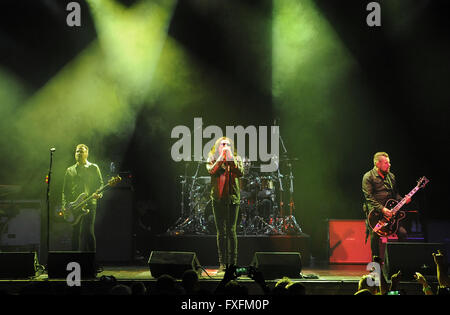 Lake Buena Vista, Florida, USA. 14. April 2016. Die britische Rockband The Cult im House of Blues Orlando in Lake Buena Vista, Florida am 14. April 2016 führt. Bildnachweis: Paul Hennessy/Alamy Live-Nachrichten Stockfoto