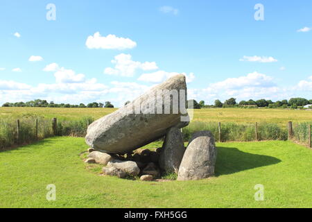 Brownshill Dolmen in Carlow, Irland Stockfoto