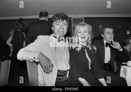 Der Deutsche gerade Rex Gildo Mit Ehefrau Marion Beim Deutschen Filmball bin 15.01.1979 in München, Deutschland-1970er-Jahre. Deutscher Schlagersänger Rex Gildo mit seiner Frau Marion in der Deutscher Filmball am 15. Januar 1979 in München der 1970er Jahre. 24x36swNegV143 Stockfoto