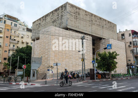 DerIchud Shivat Zion Synagoge von Ben-Yehuda-Straße in der Stadt Tel Aviv, Israel Stockfoto