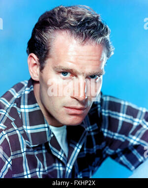 CHARLTON HESTON (1923-2008) U.S. Schauspieler ca. 1955 Stockfoto