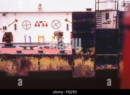 Nahaufnahme von Deck Schlepper zu arbeiten; Mississippi; USA Stockfoto