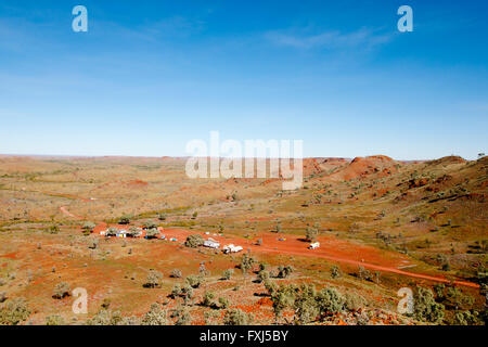 Exploration gewinnenlager - Australien Stockfoto