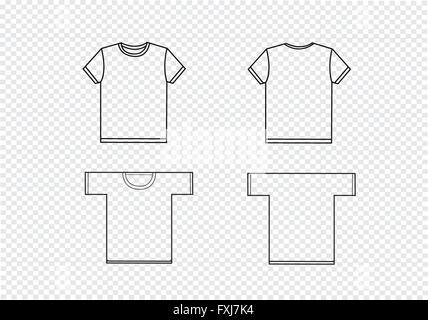 T-shirt-Design-Vorlagen Stock Vektor