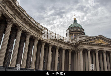 Kasaner Kathedrale in St. Petersburg, Russland Stockfoto