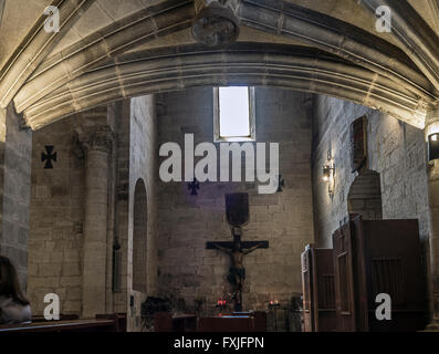 Nave San Bartolome Kirche in Logroño, La Rioja. Spanien. Stockfoto