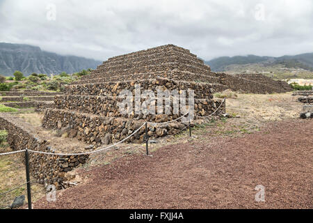 Guimar Pyramiden, auf der Insel Teneriffa, Kanaren, Spanien Stockfoto