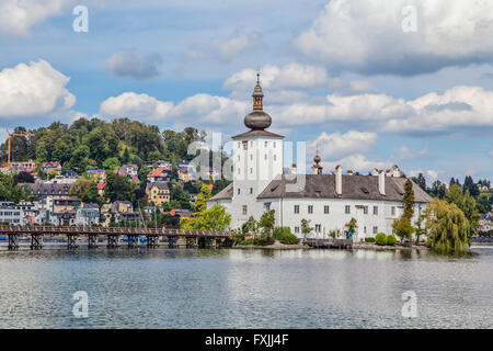 Schloss Ort am Traunsee in der Nähe von Gmunden, Österreich Stockfoto