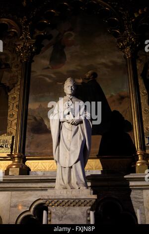 Christlicher Kunst arbeitet in das Kloster von Montserrat am Stadtrand von Barcelona, Spanien Stockfoto