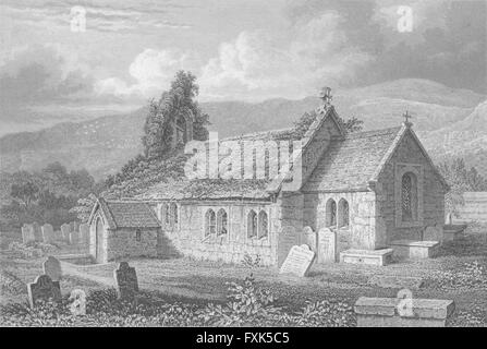 Kanada: St.-Lorenz-Kirche, antiken print c1840 Stockfoto